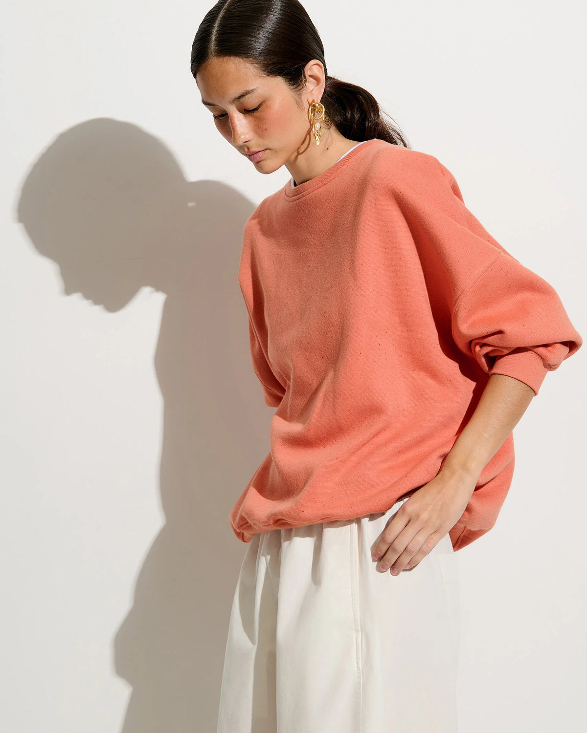 SESSUN Sweater "Chebbi" guava