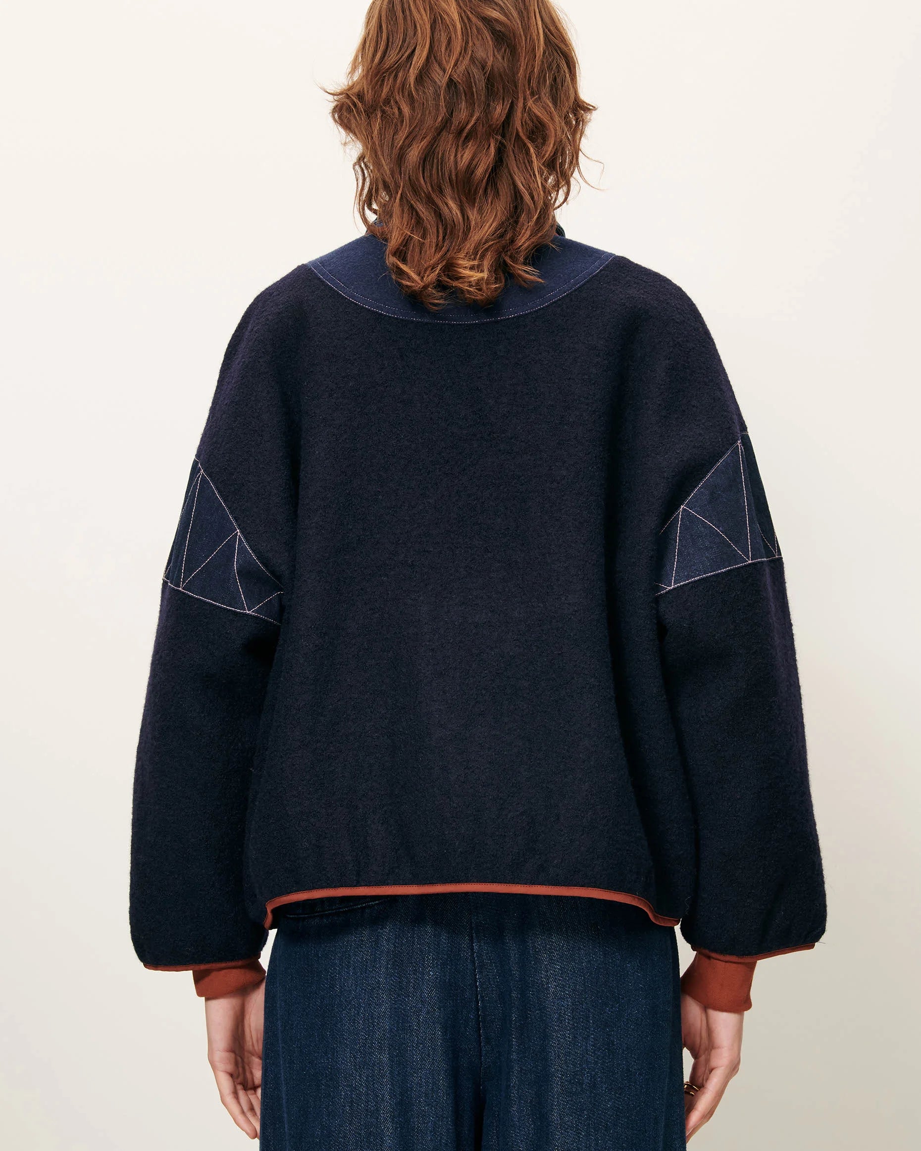 SESSUN Jacket "Cold night" mood indigo
