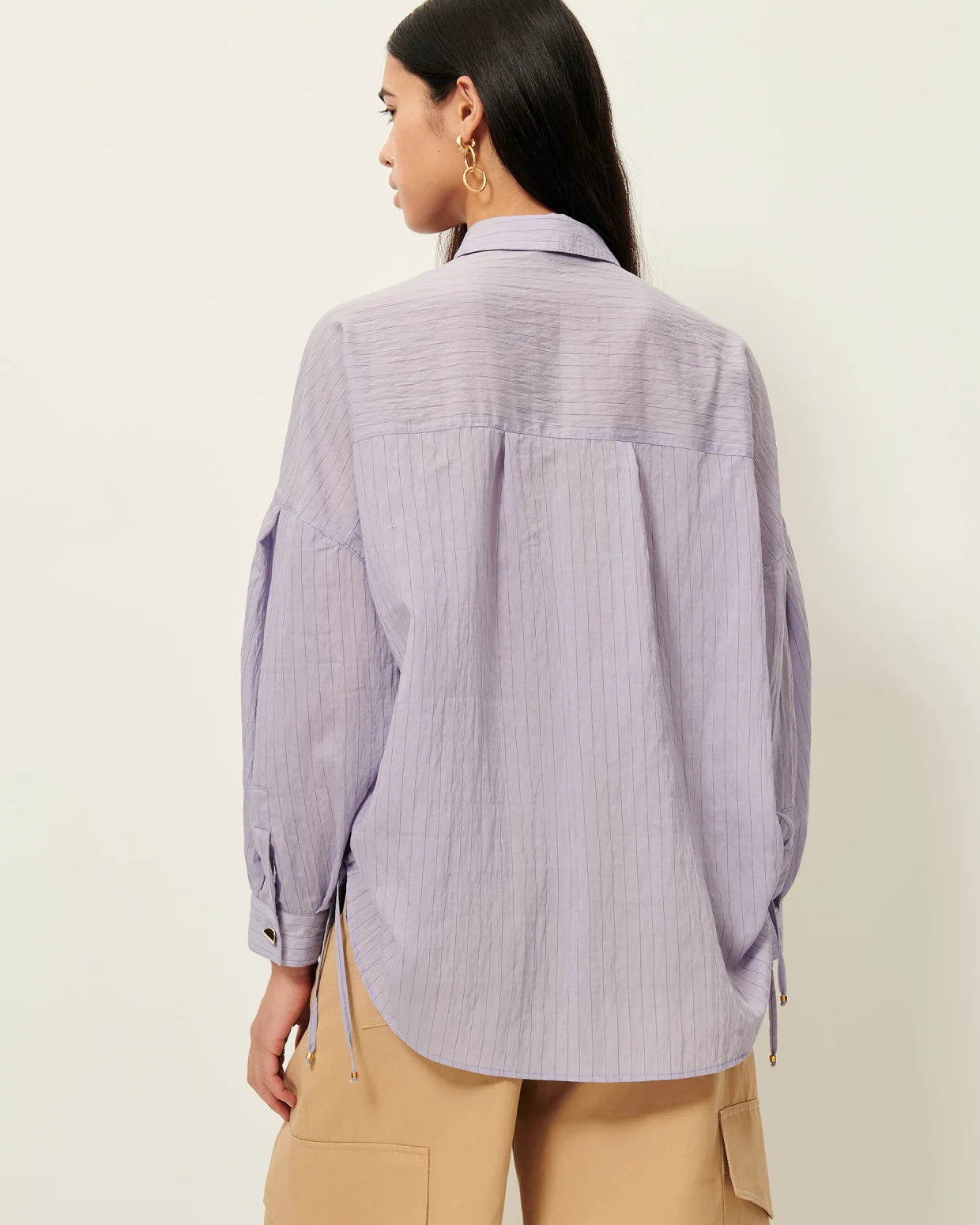 SESSUN Shirt "Danie" lila stone