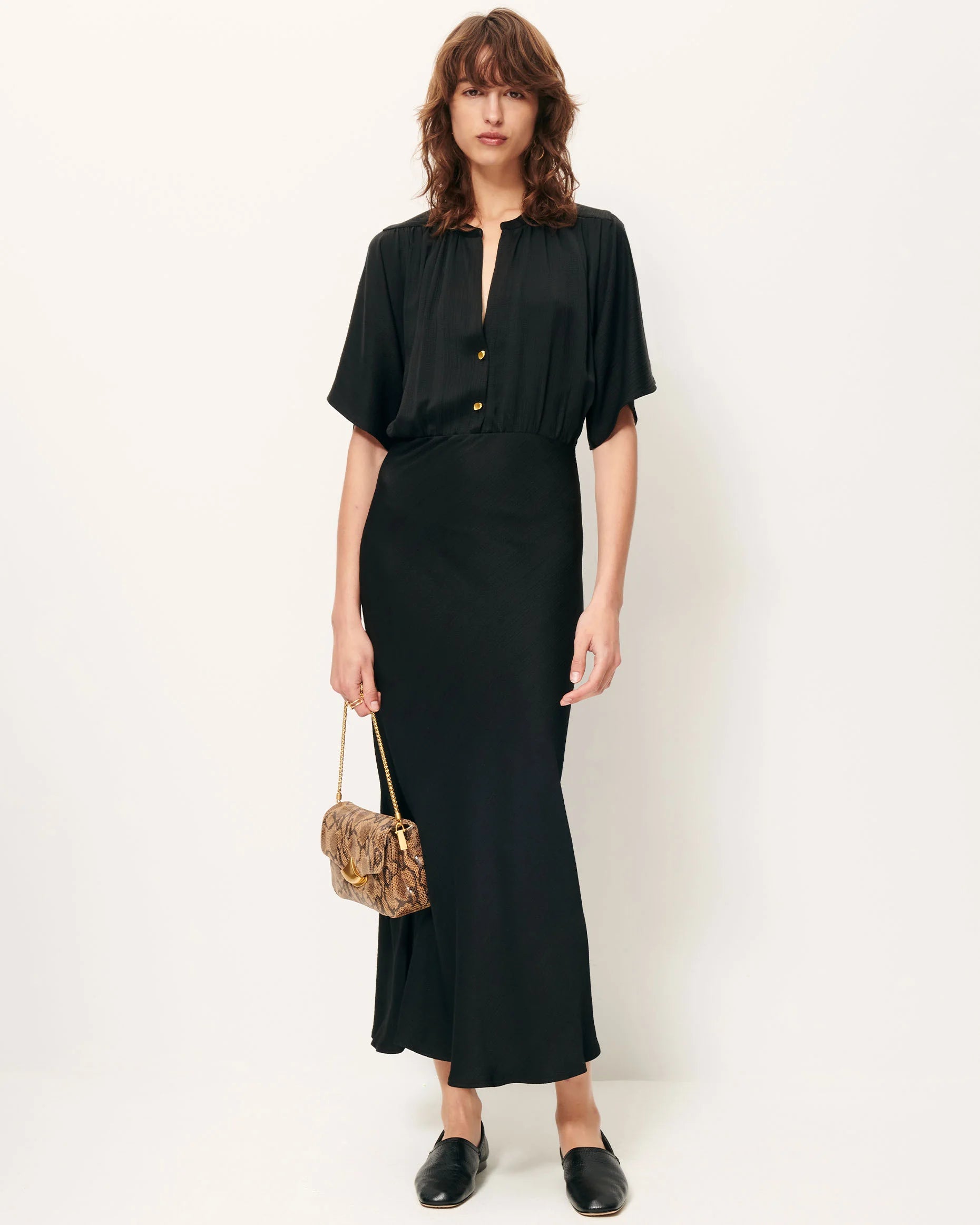 SESSUN Dress "Ellita" black