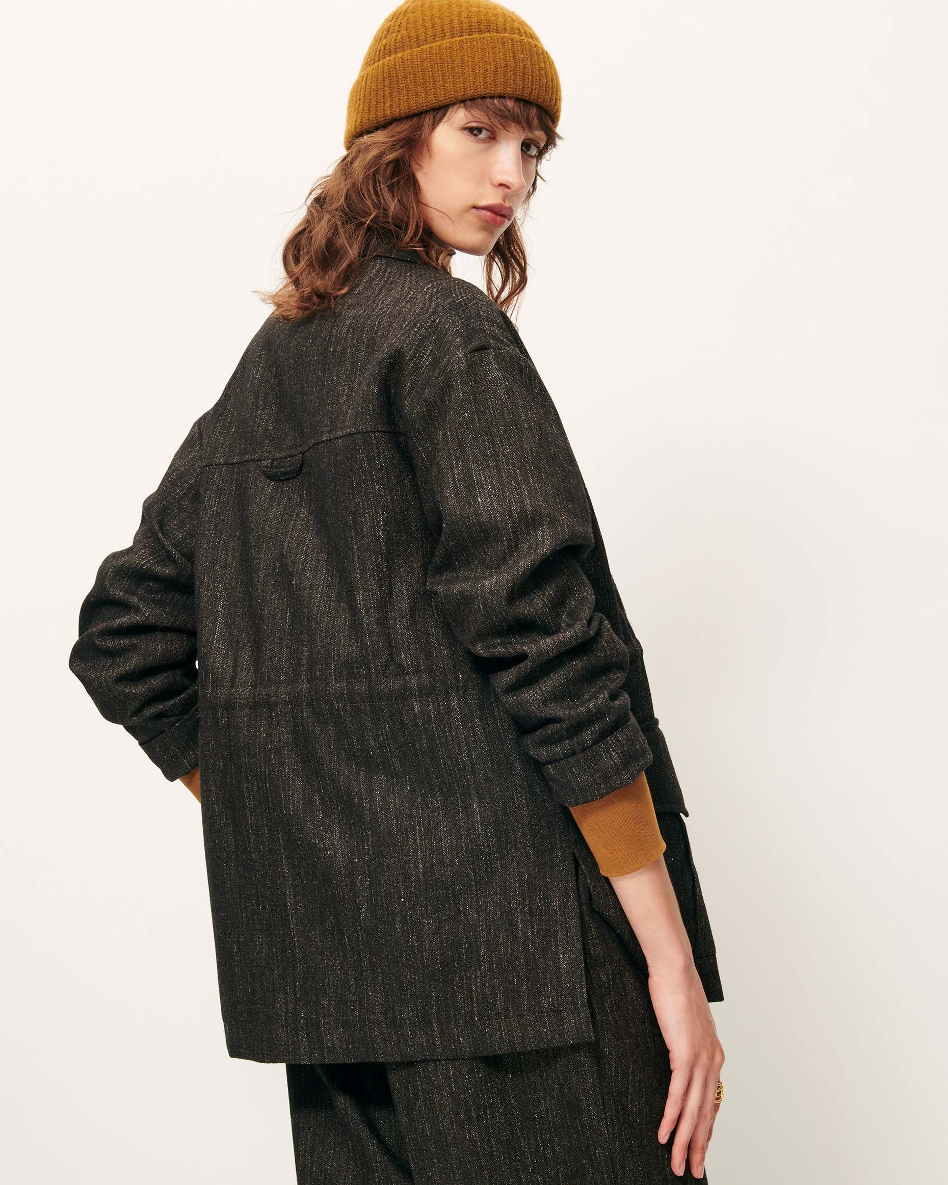 SESSUN Jacket "Gabriel" moonrock