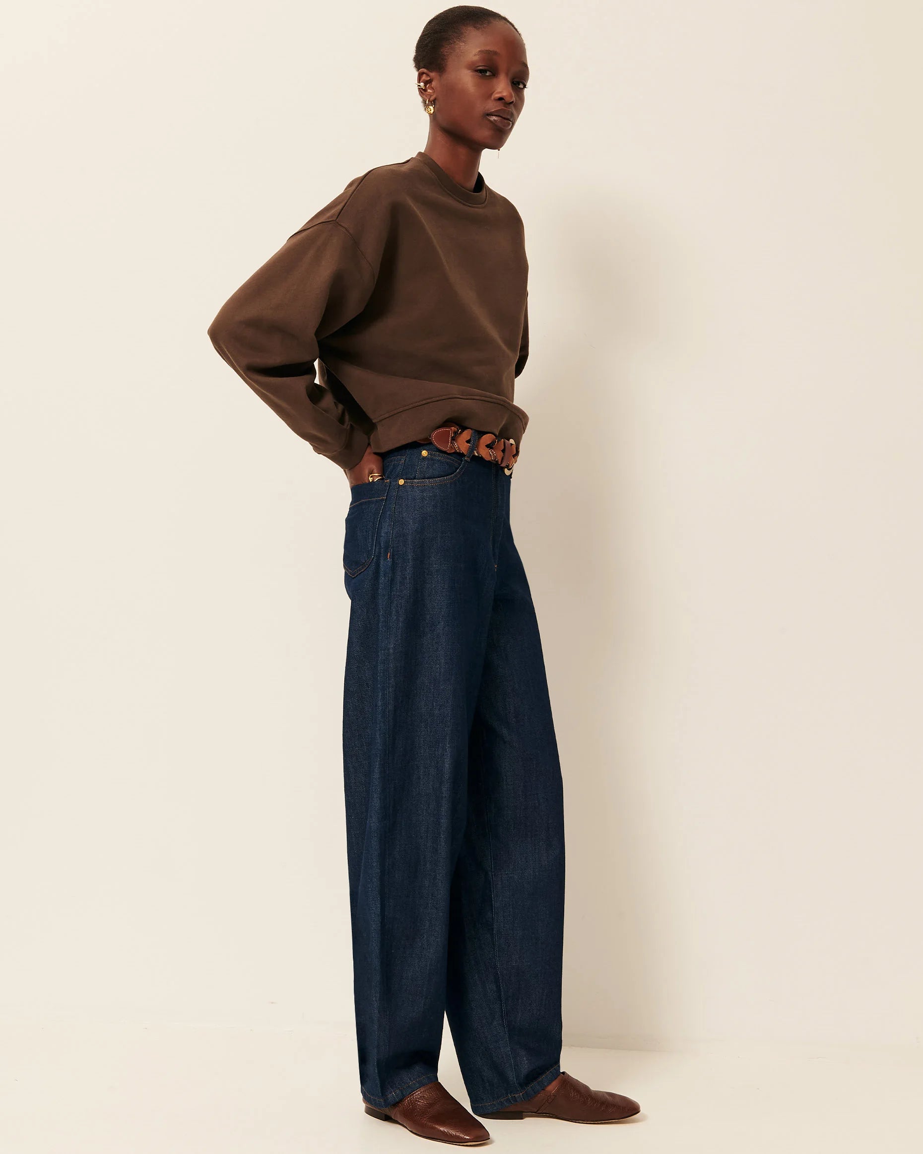 SESSUN Sweatshirt "Inea" toundra
