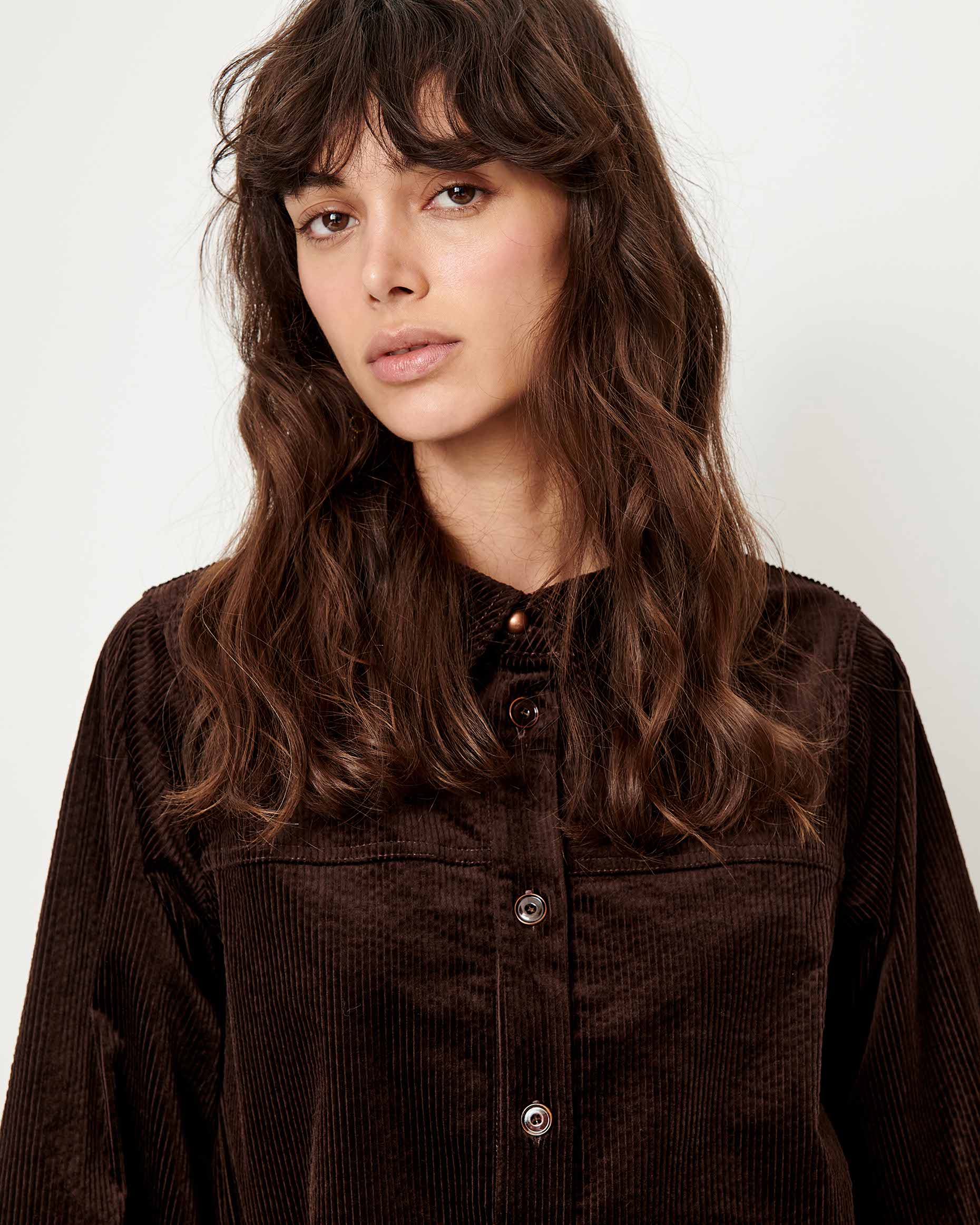 SESSUN Shirt "Leotown" coffea