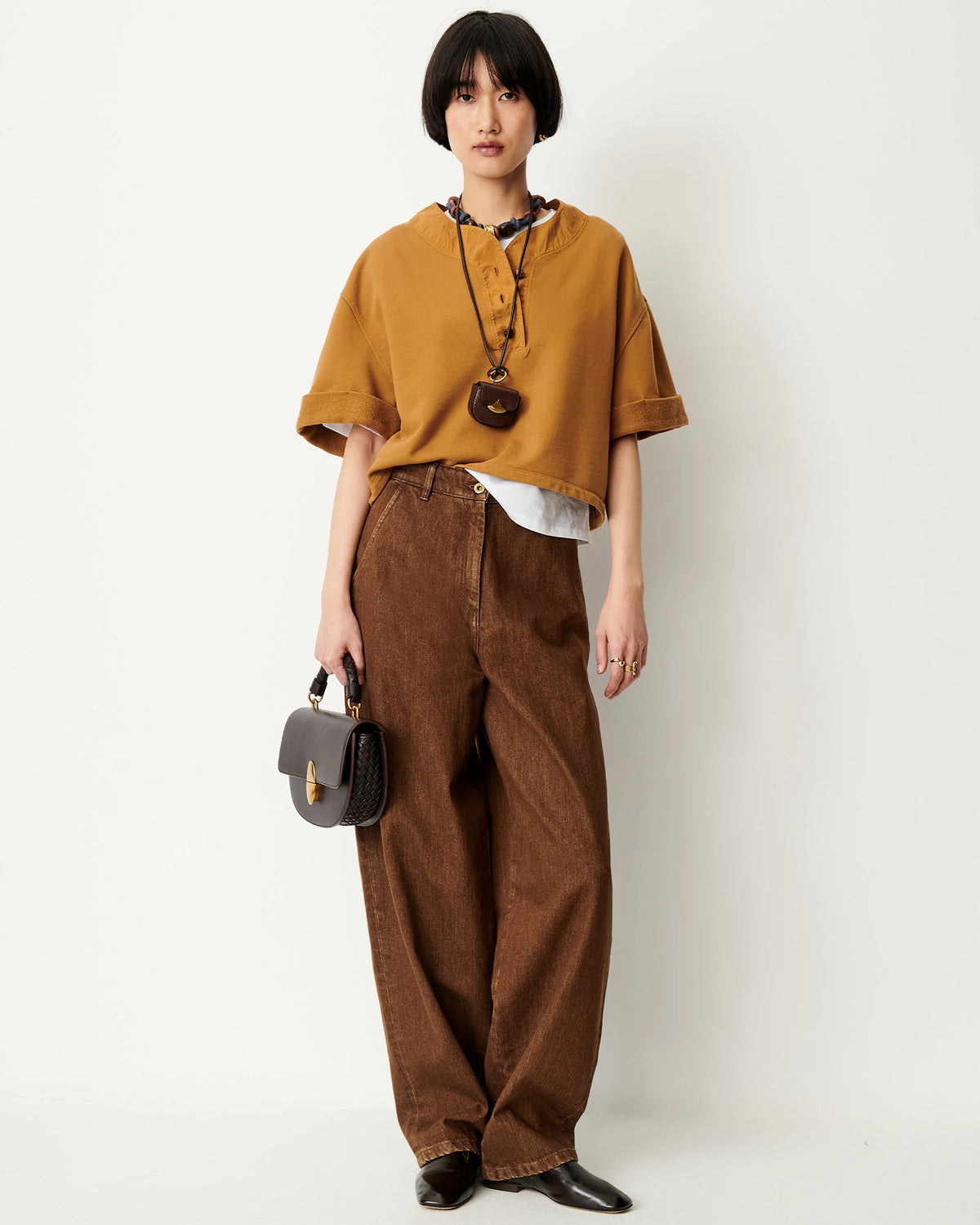 SESSUN Sweatshirt "Lift" hazel