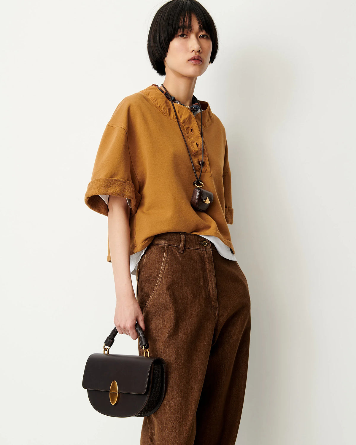SESSUN Sweatshirt "Lift" hazel
