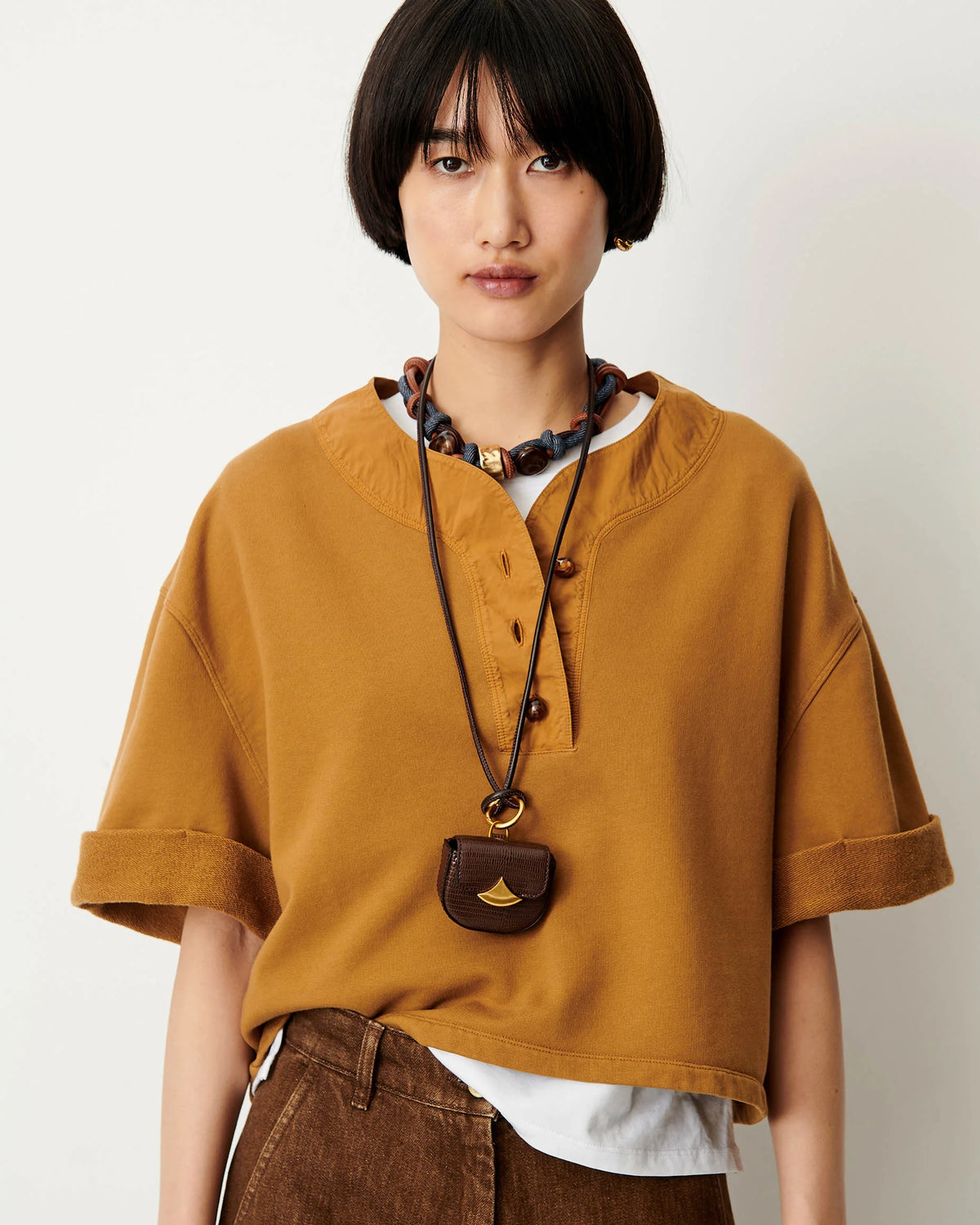 SESSUN Sweatshirt "Lift" hazel