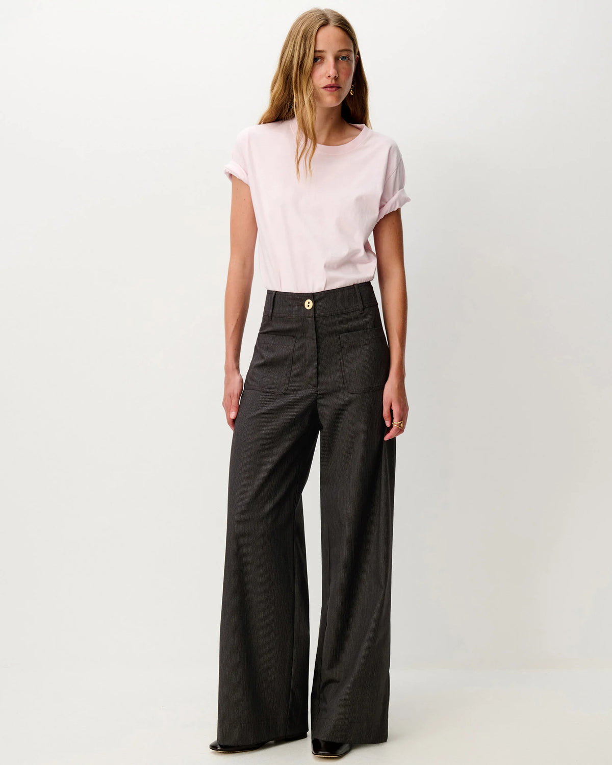 SESSUN Pants "Manhatti" espresso