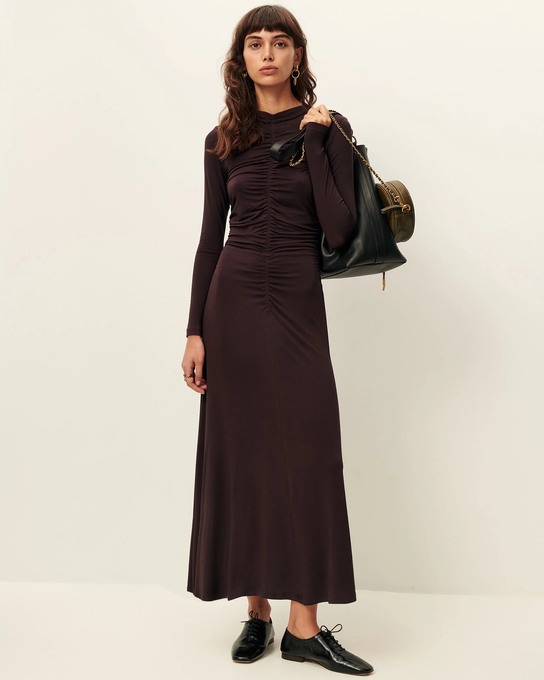 SESSUN Dress "Rita" huckleberry