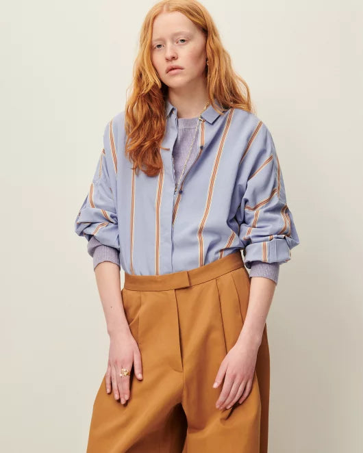 Sessun Shirt Blouse Celona lavender stripes