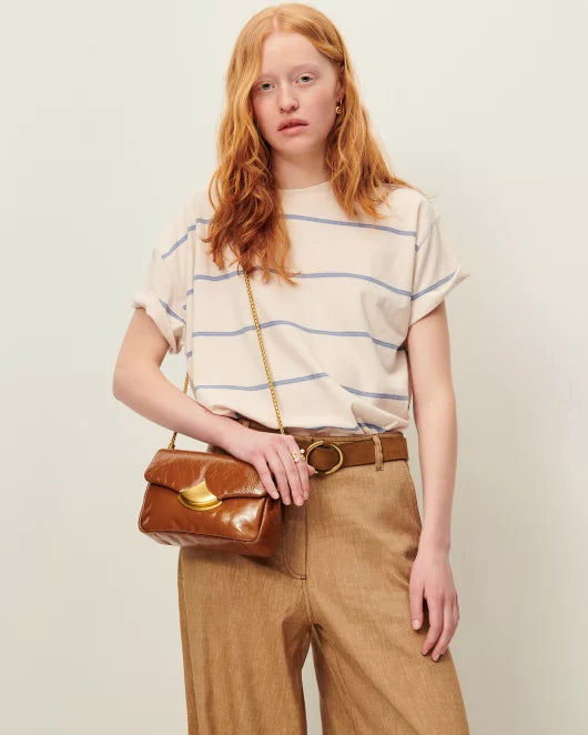 Sessun Bag "Diviluz Puffy" Tiger eye