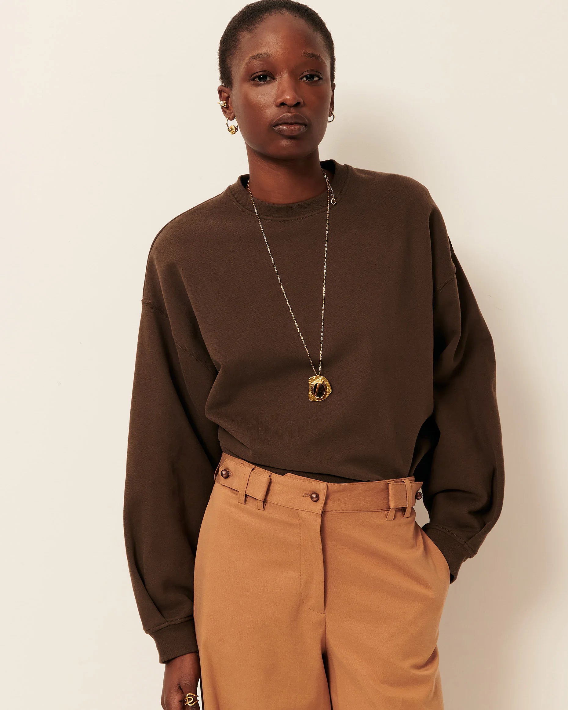 SESSUN Sweatshirt "Inea" toundra
