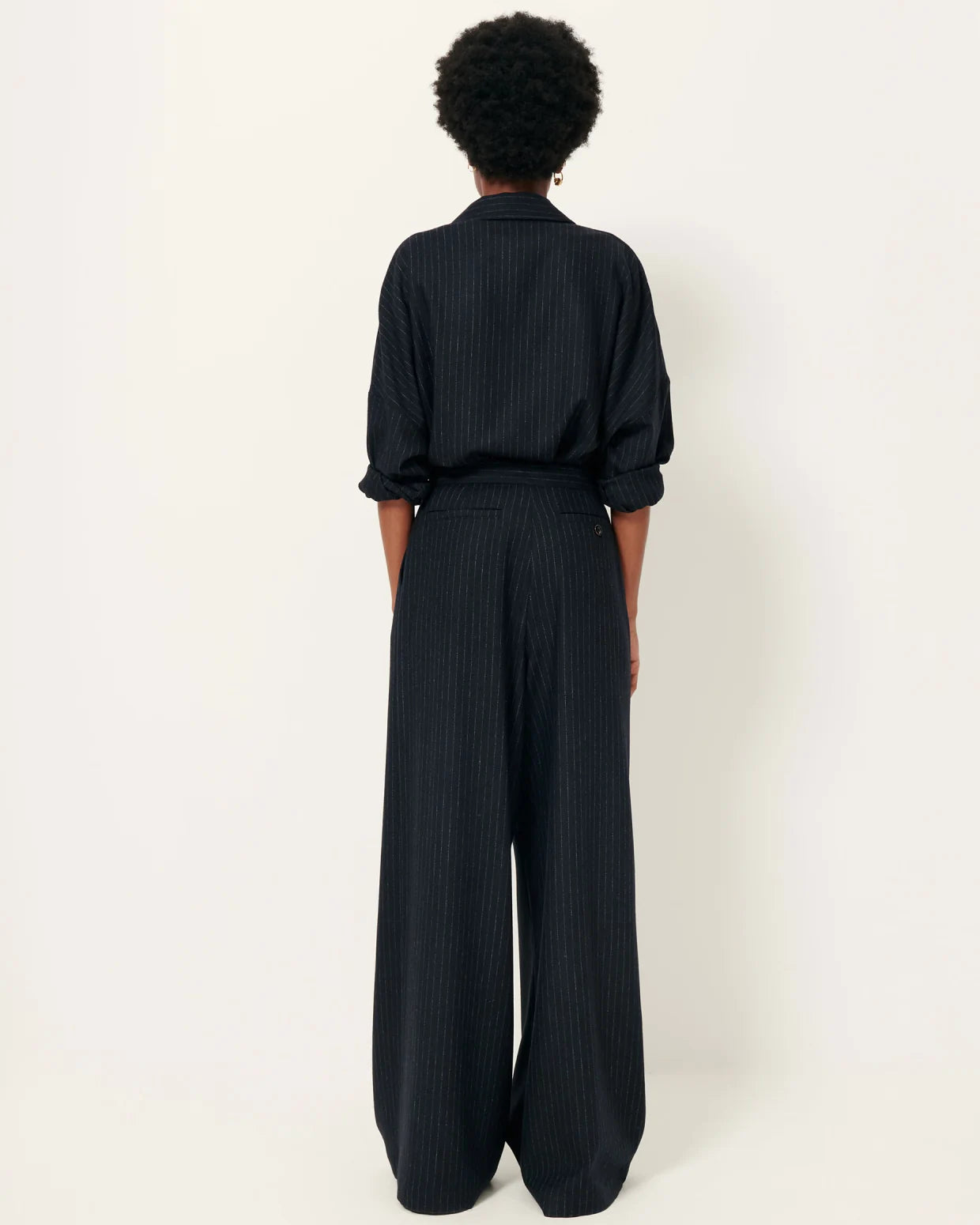 SESSUN Pants "Orozco" navysand