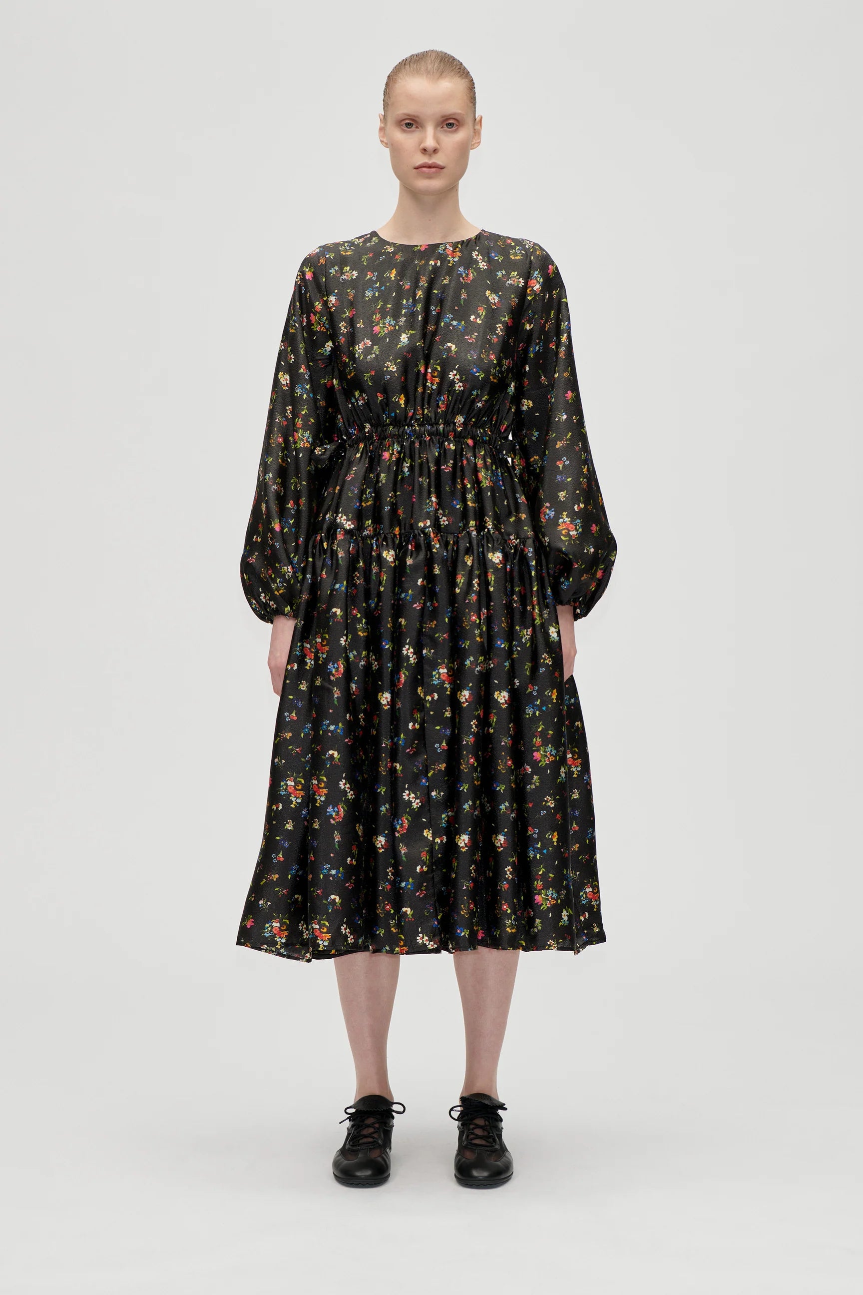 STINE GOYA Midi Dress magnolia garden