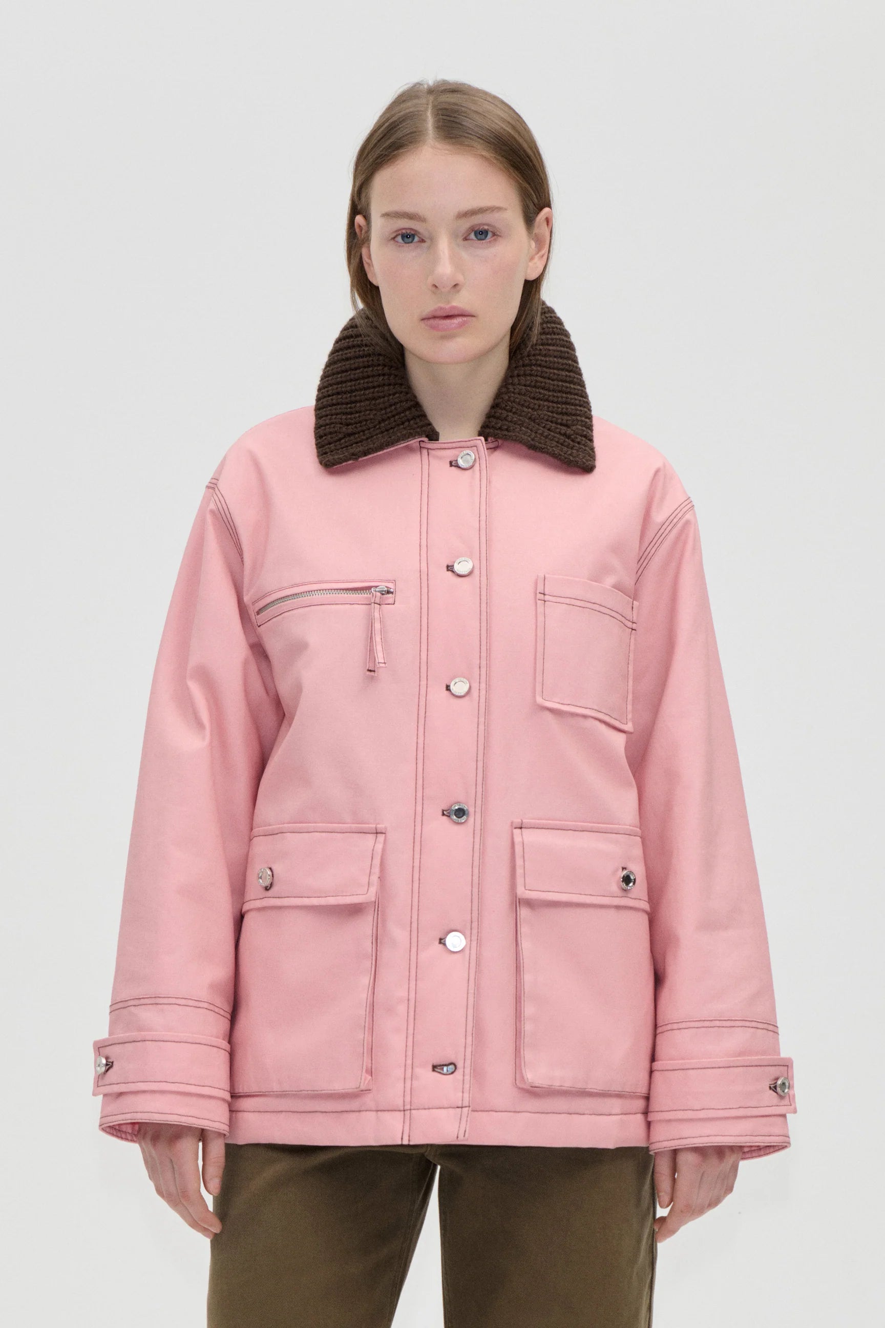 STINE GOYA Jacket "Workwear" haze pink