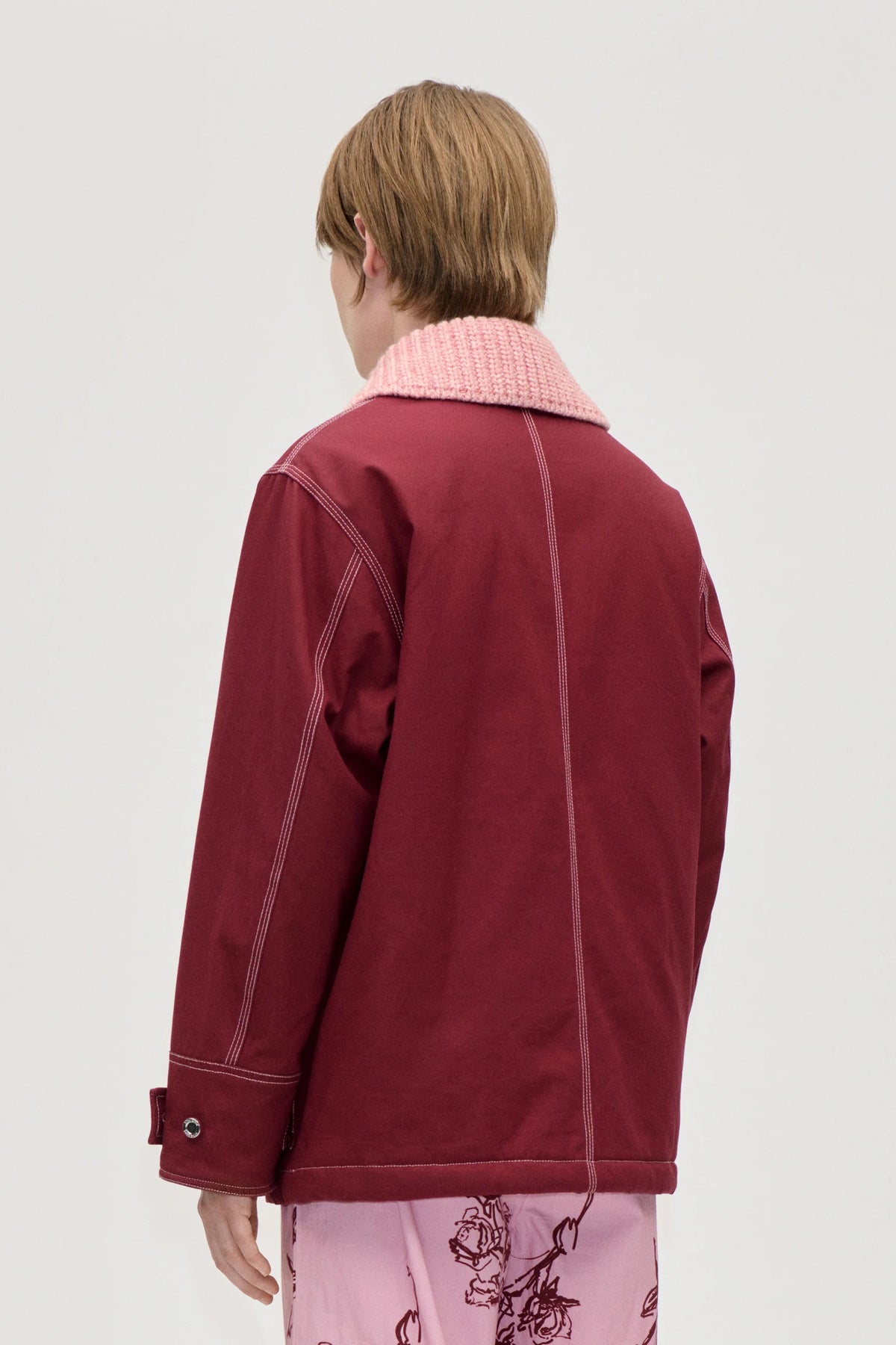 STINE GOYA Jacket "Workwear" merlot