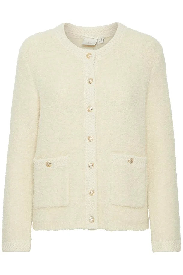 Ichi Cardigan Jacket Valmai birch