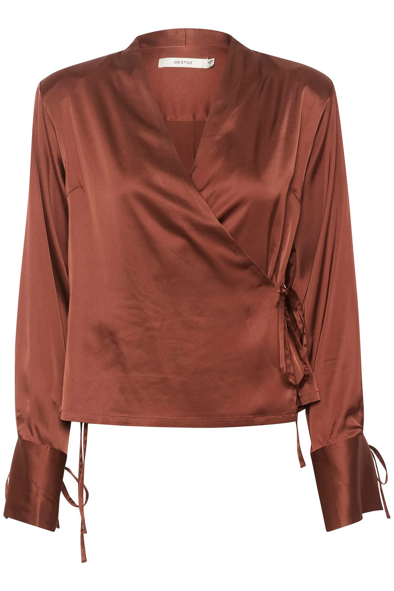 Gestuz Blouse Top Walery desert brown