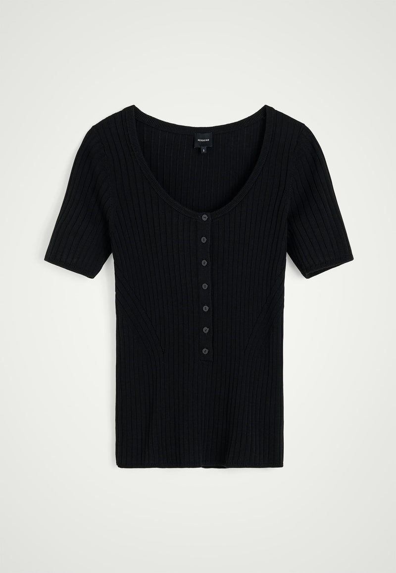 Herskind Knit Top Mie black