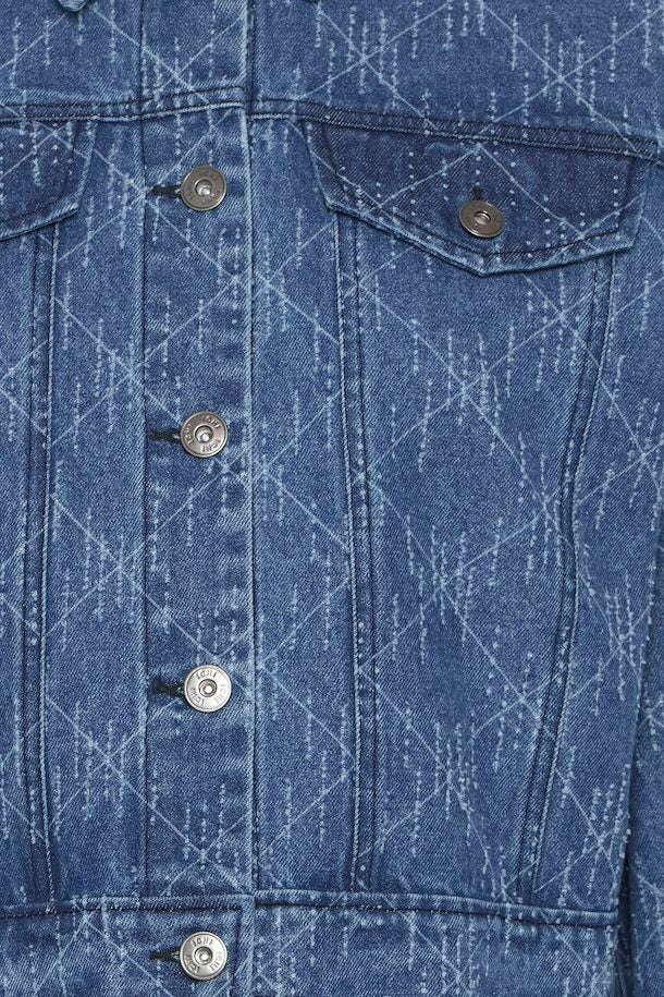 Ichi Jeans Jacket Aski denim medium blue