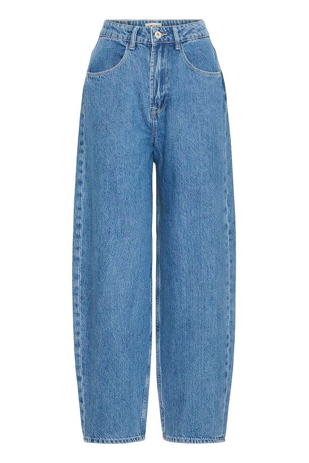 Ichi Jeans Barrel Berisel medium blue