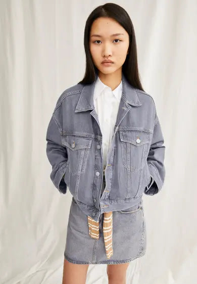 Armedangels Jeans Jacket "Paasithe" Denim fog