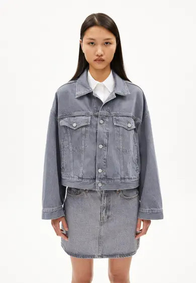 Armedangels Jeans Jacket "Paasithe" Denim fog