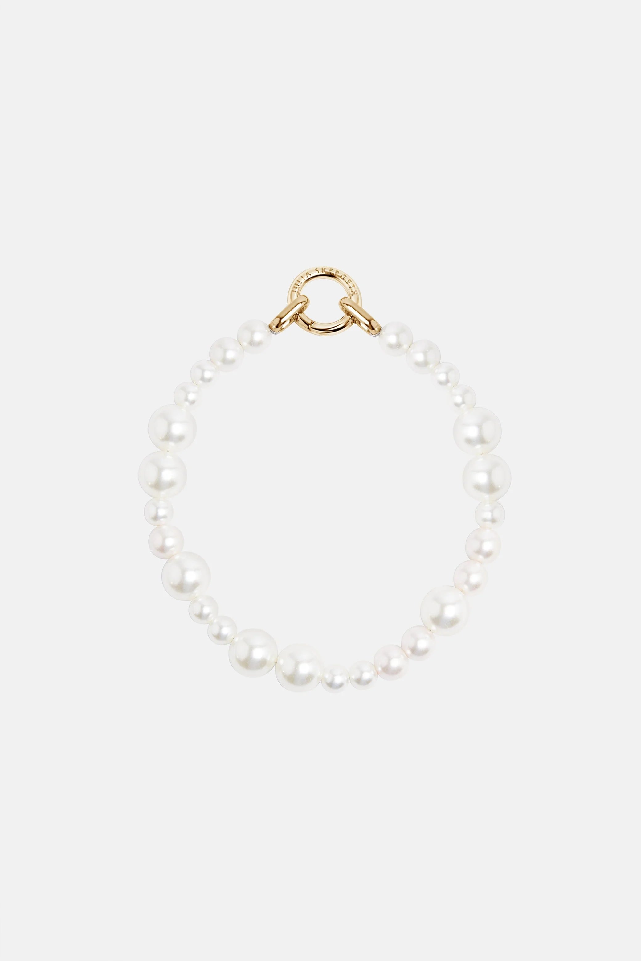 Julia Skergeth Necklace Bella Pearl Gold